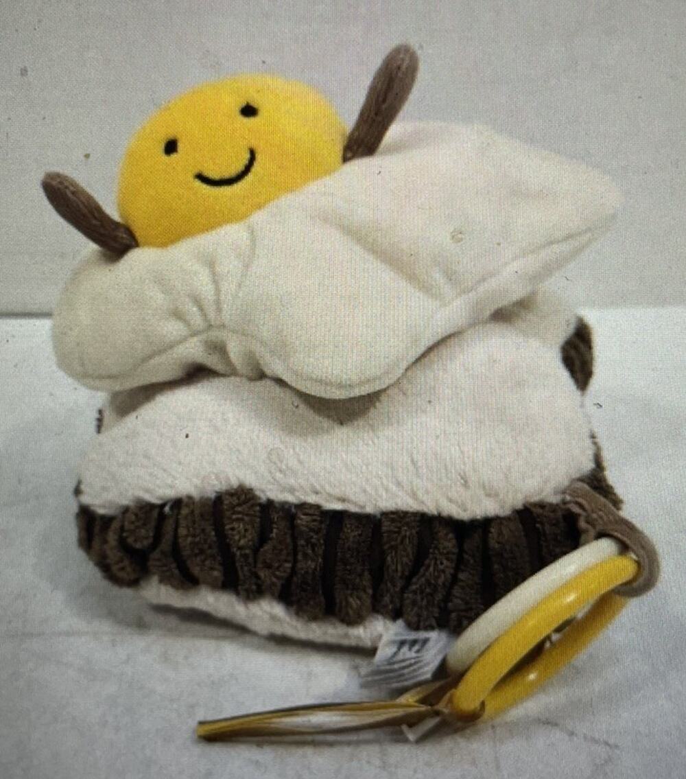 Jellycat Amuseables Toast with Egg 6in Cute Plush Doll Gift Toy Activity